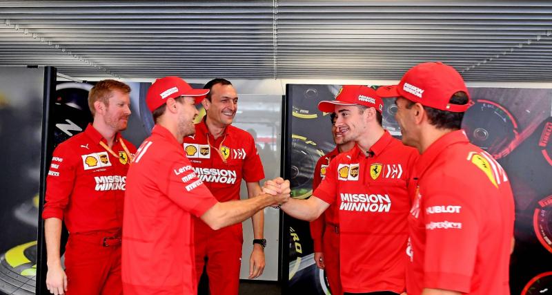  - F1 : la réaction de Charles Leclerc à l’annonce du départ de Sebastian Vettel