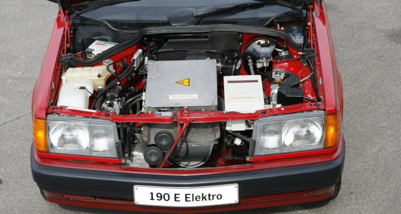 Mercedes-Benz 190 à moteur électrique : l'électromobilité avant l’heure - Un modèle tourné vers le futur