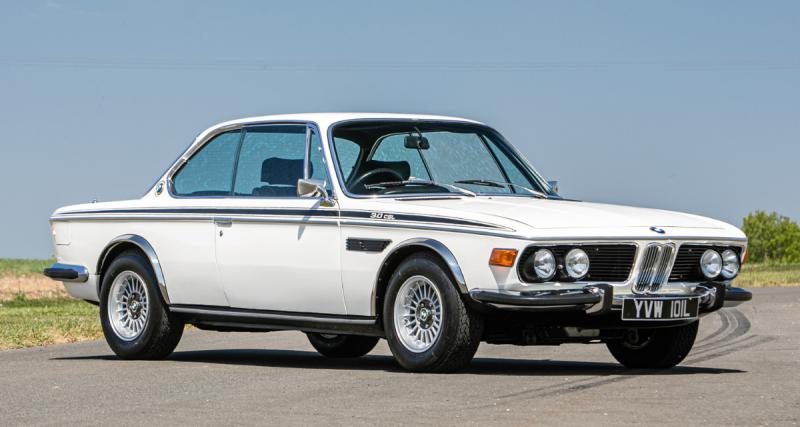 Trois BMW pour connaisseurs à vendre chez Silverstone Auctions - BMW 3.0 CSL (1972)