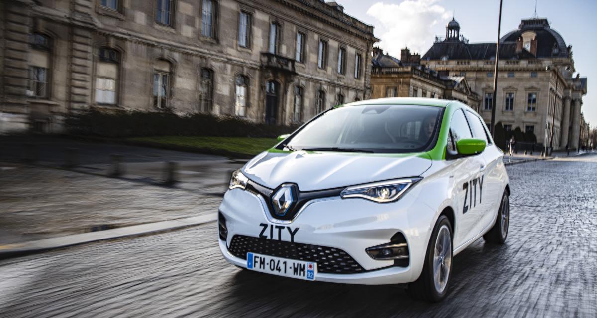 Renault Zity : à partir de 0,29€ la minute, tous les prix du service d’autopartage