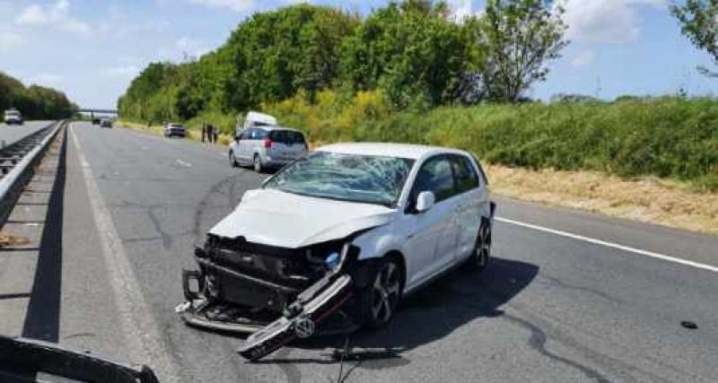  - Accident à 187 km/h en Golf GTI : le conducteur était positif aux stupéfiants