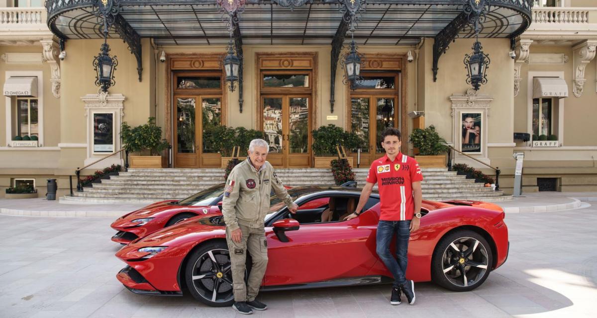 Ferrari : quand Charles Leclerc conduit à balle dans les rues de Monaco