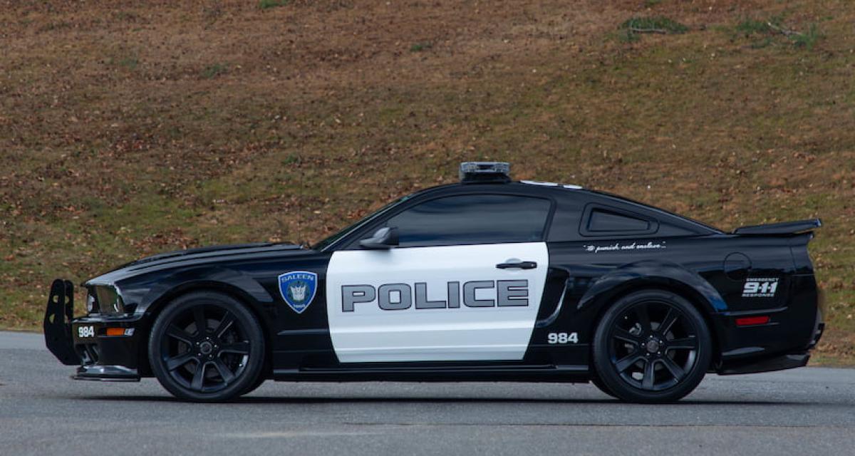 Ford Mustang Saleen “Barricade” Police : un Transformers dans votre garage