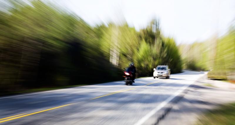  - Un motard contrôlé à 164 km/h sur une départementale !