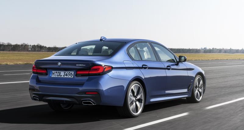 BMW Série 5 (2020) : rafraîchissement de mi-carrière pour la référence allemande - Design élégant