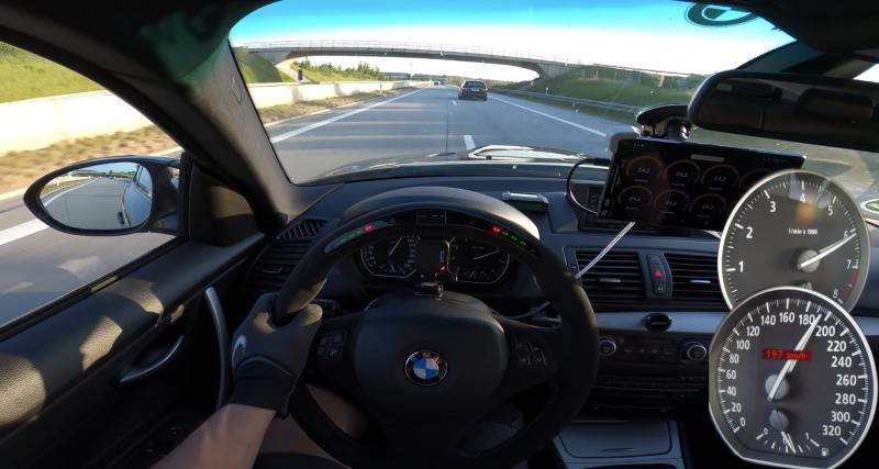  - À fond de compteur : il trace à 320 km/h sur autoroute avec sa BMW 135i de 750 chevaux