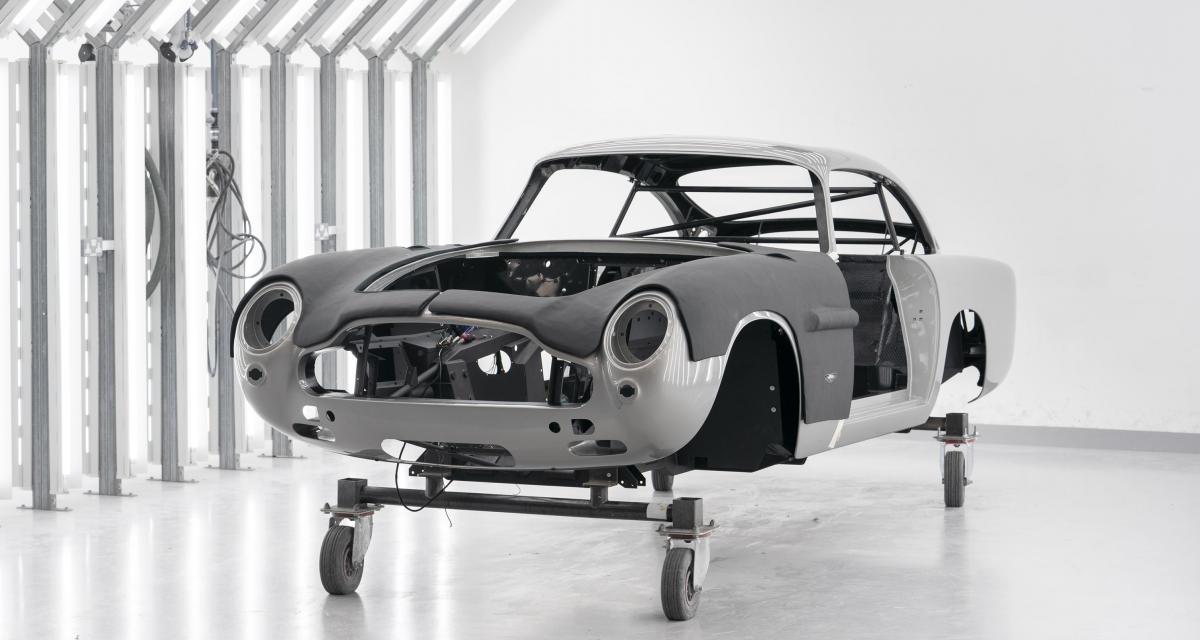 Aston Martin DB5 Goldfinger Continuation : une série ultra-exclusive en cours de fabrication