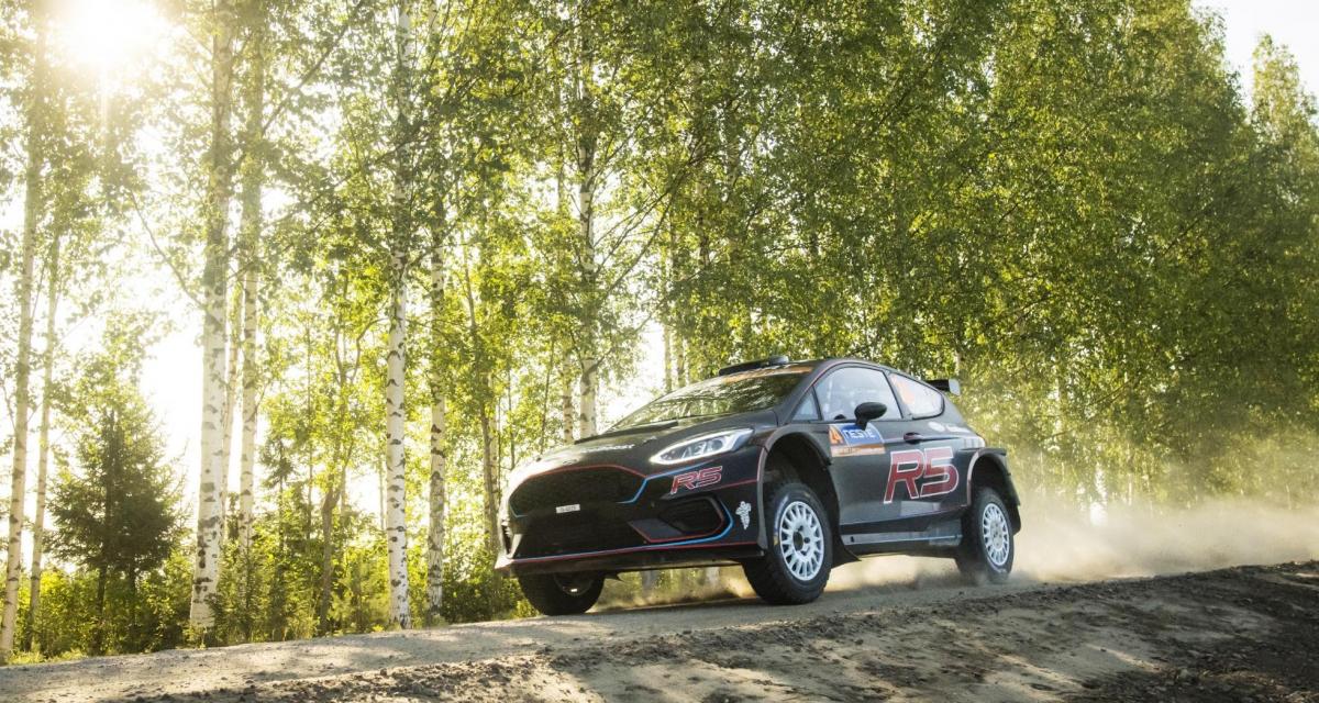 Eric Camilli au Rallye de Finlande 2019