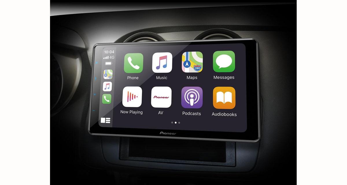 Un nouvel autoradio CarPlay et Android Auto avec écran 9 pouces chez Pioneer