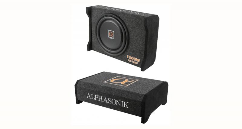  - Alphasonik commercialise un caisson de grave slim avec subwoofer de 30 cm