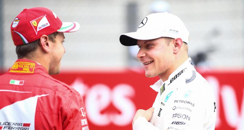 F1 : Bottas confirme que Mercedes ne recrutera pas Vettel - Sebastian Vettel et Valtteri Bottas