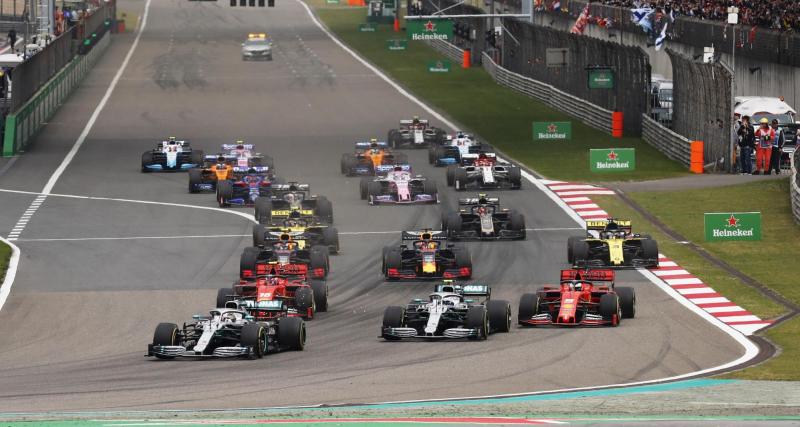  - F1 : la Chine s’est vu proposer deux courses pour la saison 2020