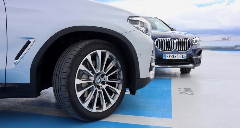BMW X1 et X3 hybrides rechargeables : les photos de notre essai des SUV branchés - Le X3, un vrai xDrive