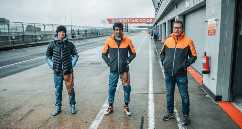 F1 : Lando Norris et Carlos Sainz Jr reprennent l’entraînement sur une Formule 3 - Sous une pluie diluvienne