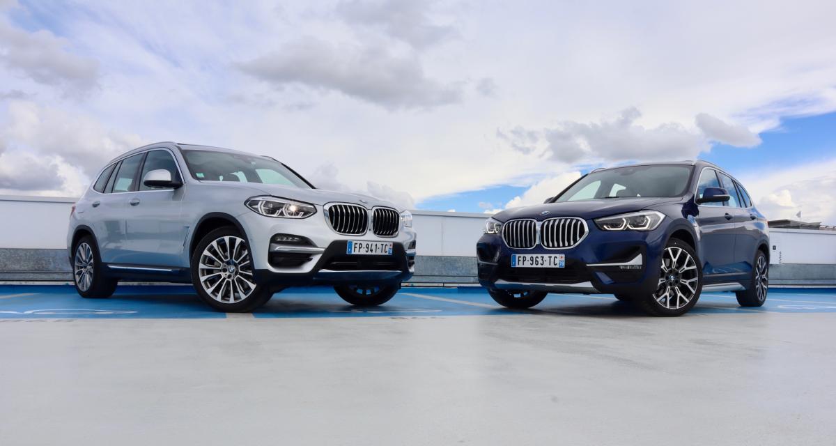 Essai des BMW X1 et X3 hybrides 