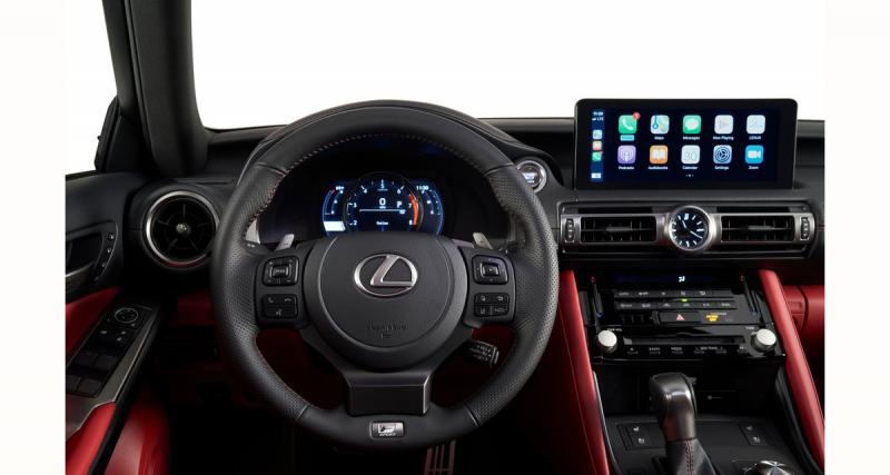  - La nouvelle Lexus IS adopte le CarPlay, Android Auto et un système hi-fi Mark Levinson