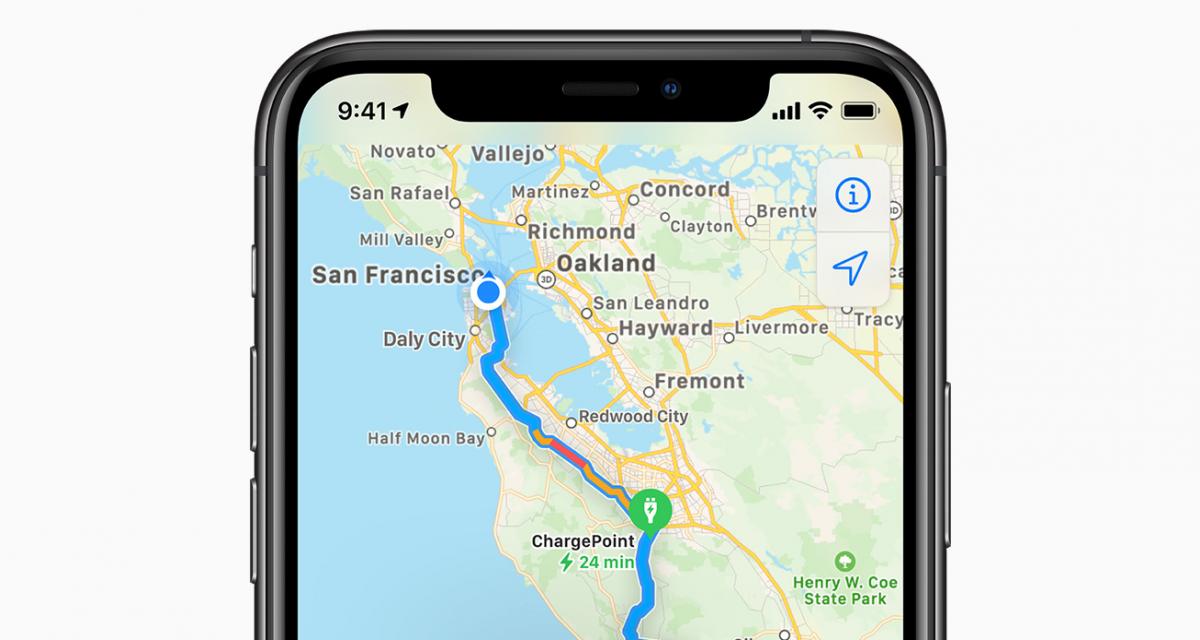 Apple Plan dans iOS 14 : au service de la voiture électrique
