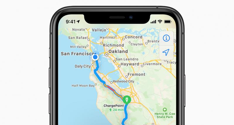  - Apple Plan dans iOS 14 : au service de la voiture électrique