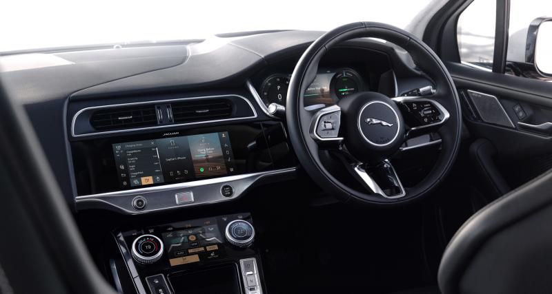 Jaguar I-Pace : le SUV britannique entame sa mue technologique - Un Pivi Pro pour l’ergonomie