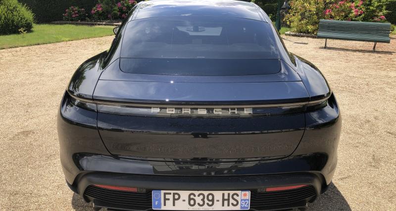 Essai Porsche Taycan : à consommer sans modération - La magie des roues arrière directrices
