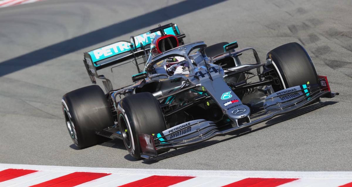 F1 : Lewis Hamilton salue le geste antiraciste de Mercedes