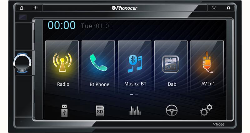  - Phonocar commercialise un nouvel autoradio multimédia avec DAB et compatibilité Smartphone