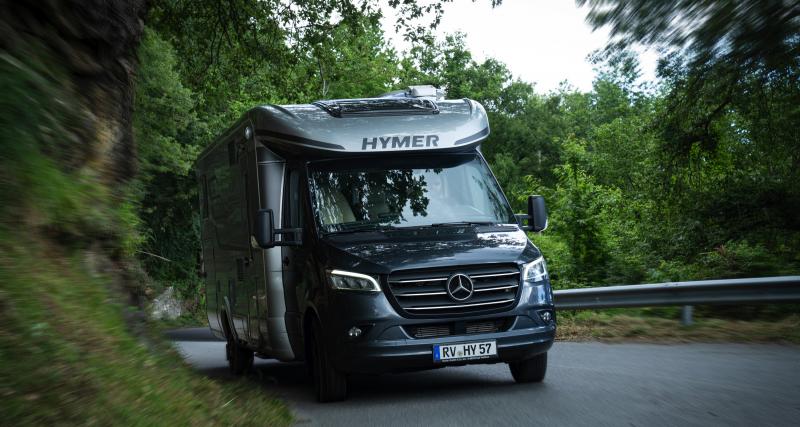 Camping-car Hymer Classe-B MasterLine B-ML T 780 : le couteau-suisse du loisir - Camping-car 3D