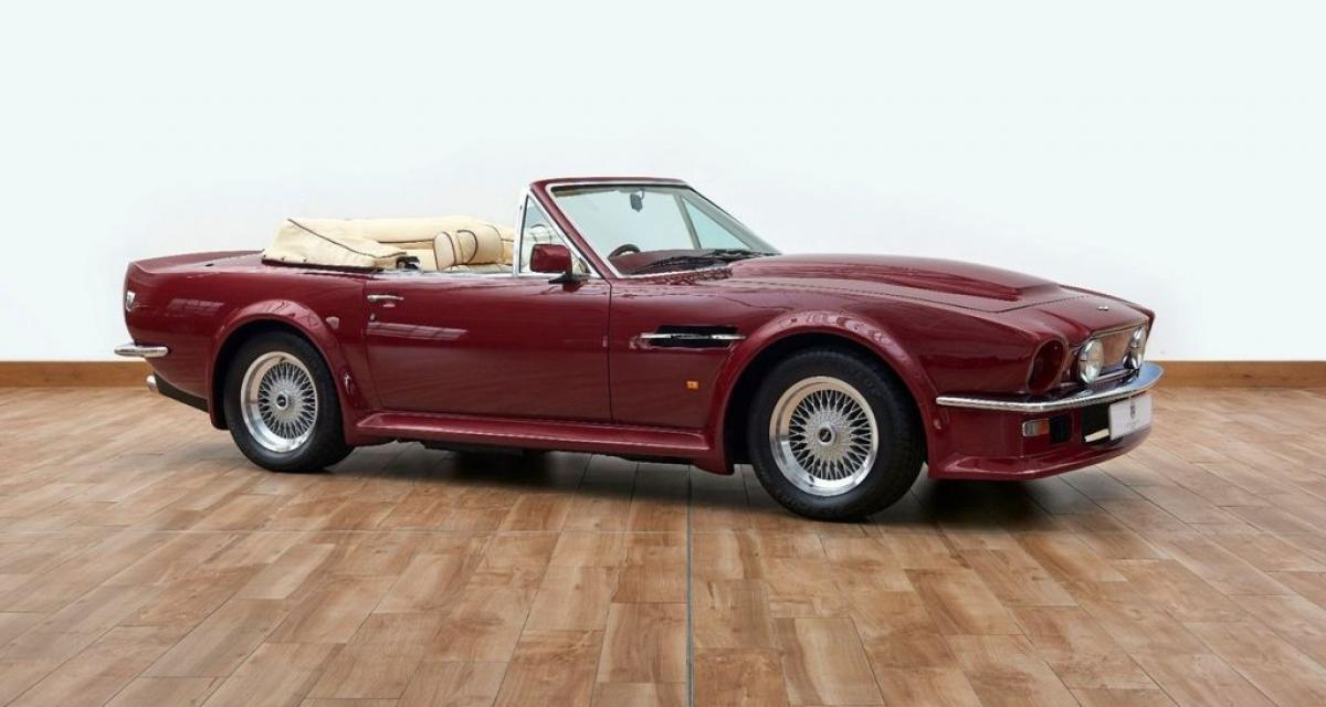Aston Martin V8 Volante : l'exemplaire ex-David Beckham est en vente