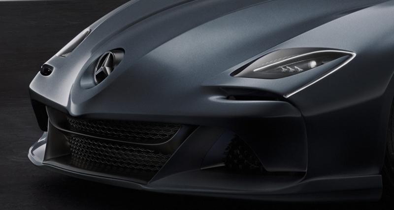 Mercedes-Benz SLR-AMG Vision Concept : la SLR McLaren des années 2020 - Mercedes-Benz SLR-AMG Vision Concept