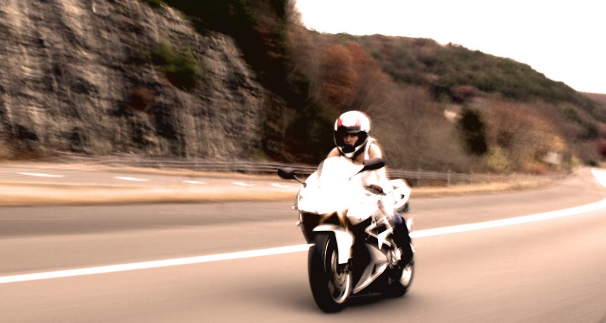 Flashé à 194 km/h au guidon d'une moto sur une départementale : grosse amende en vue !