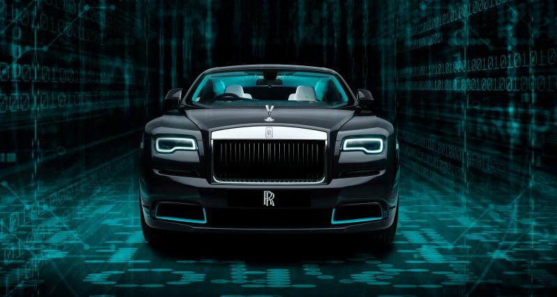 Rolls-Royce Wraith Kryptos : une série limitée mystérieuse et interactive - Quand le luxe devient ludique