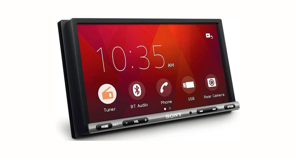 Un autoradio multimédia avec fonction Smartphone à prix canon chez Sony
