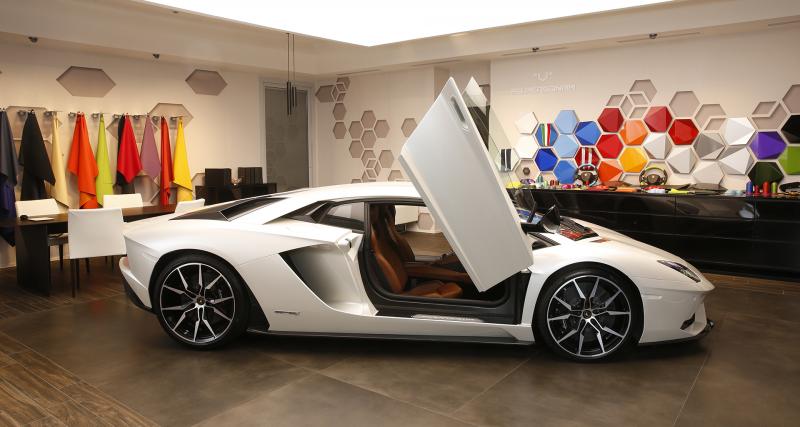 Lamborghini : série limitée Aventador SVJ Xago et studio de personnalisation virtuel inédit - Lamborghini Aventador SVJ Xago