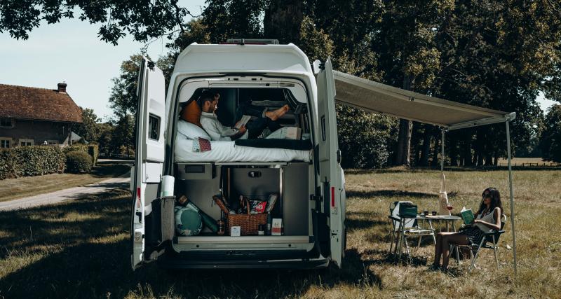 Le camping-car Grand California transformé en chambre d'hôtel - 4 parcours au choix