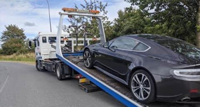  - Une Aston Martin contrôlée à 175 km/h sur une départementale, le chauffard dit adieu à son permis