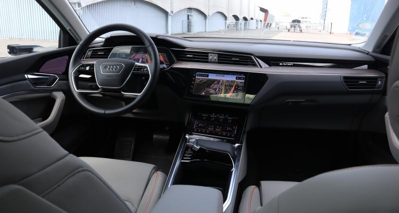 Essai de l’Audi e-tron Sportback : exploration technologique - L'e-tron Sportback, une vitrine technologique et électrique pour Audi.