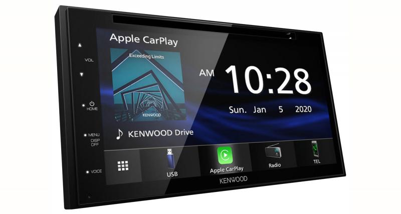  - Kenwood-Electronics dévoile un nouvel autoradio CarPlay et Android Auto