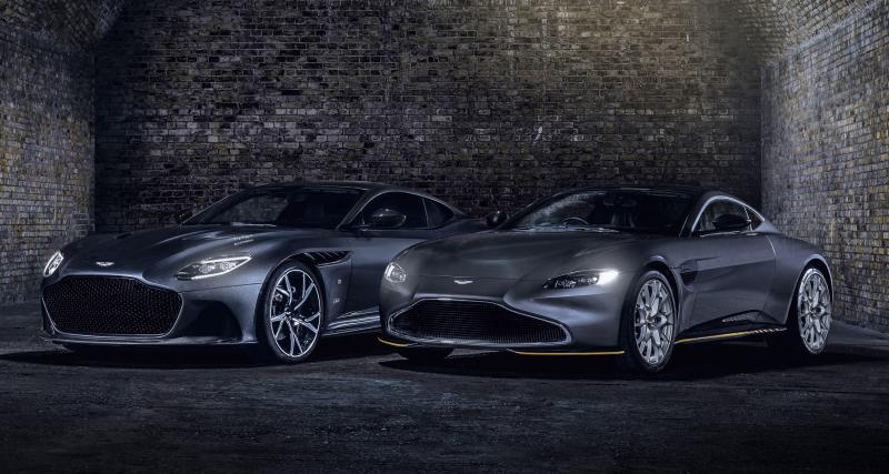  - Aston Martin Vantage et DBS Superleggera 007 Edition : Q fête le 25ème James Bond