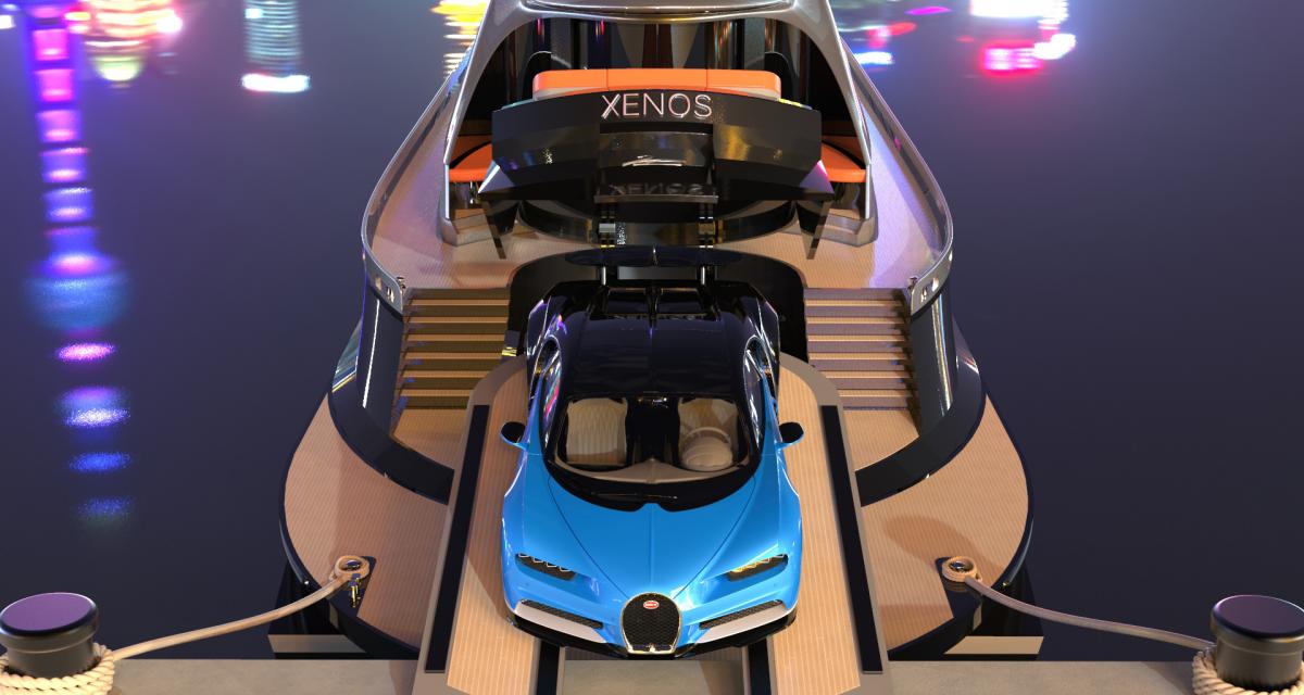 Soldes 2020 : une Bugatti Chiron offerte pour tout achat d’un hyperyacht Xenos !