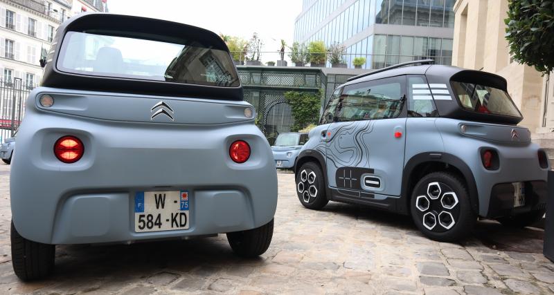 Essai de la Citroën Ami 100 % électrique : sans permis à prix d’ami - La Citroën Ami propose deux places et se conduit sans permis dès 14 ans en 100 % électrique.