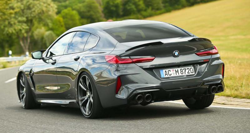 BMW M8 Competition (F93) : AC Schnitzer booste et habille la belle allemande - Gain de puissance atteignant presque 100 ch