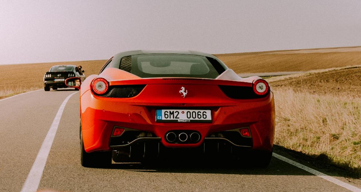 Fou du volant : flashé à 196 km/h, le retraité doit laisser sa Ferrari à la fourrière
