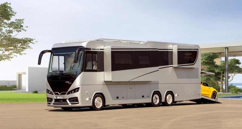  - Vario Perfect 1200 Platinum : le camping-car motorhome de 26 tonnes vendu 1,3 million d'euros !