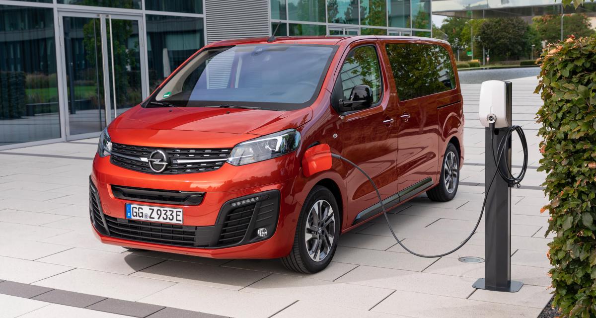 Opel Zafira-e Life : les prix du van électrique