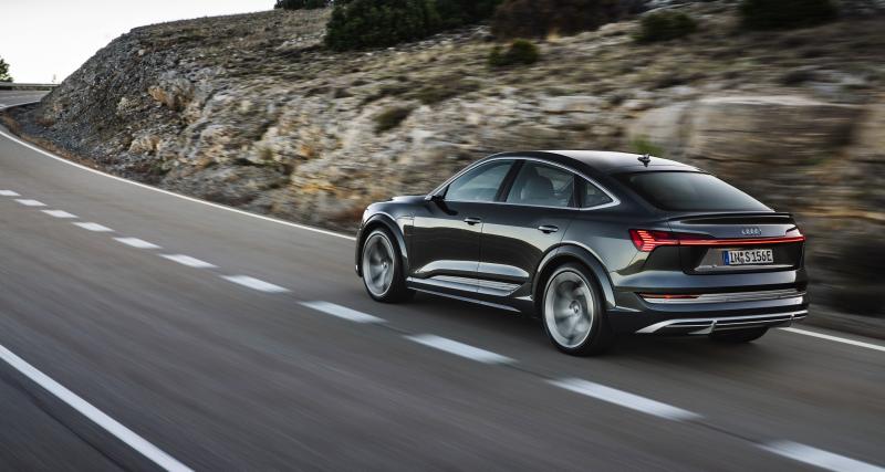 Audi e-tron S (2020) : le SUV 100% électrique aux anneaux s’énerve - Sous les 400 km d’autonomie