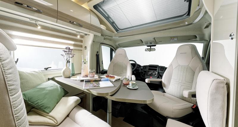 Camping-car Bürstner Travel Van : le profilé compact cool et avec beaucoup d'espace - Ambiance cosy