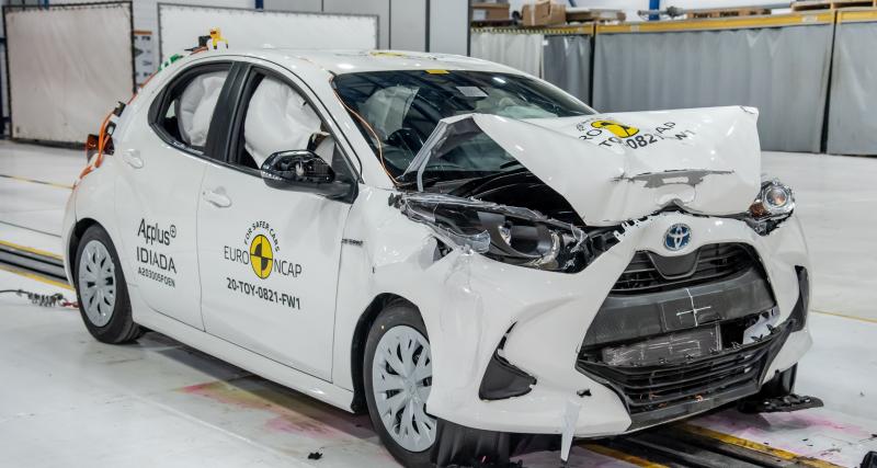 Nouvelle Toyota Yaris : 5 étoiles au crash-test Euro NCAP pour la citadine japonaise (vidéo)