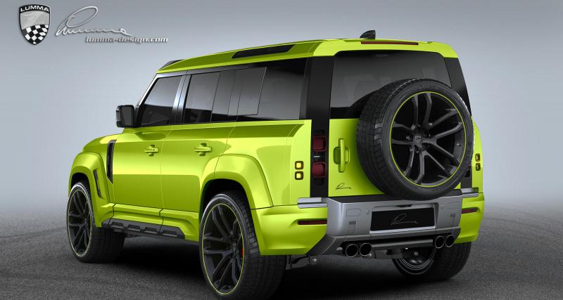Land Rover Defender by Lumma Design : hérésie ou génie absolu ? - La fibre de carbone, encore et toujours