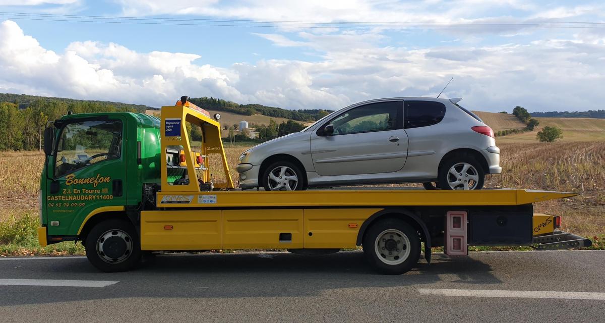 Dans l'Aude, un chauffard se fait flasher à 155 km/h dans un véhicule qui lui appartient pas