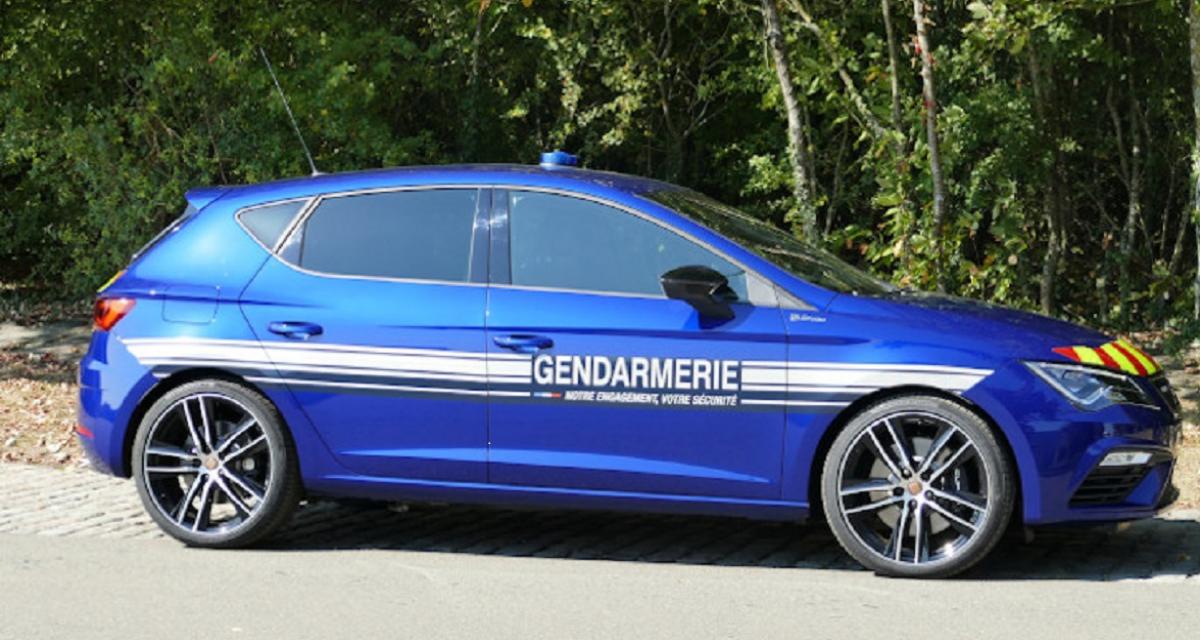 Voitures de la gendarmerie : la Leon Cupra remplace la Mégane R.S.